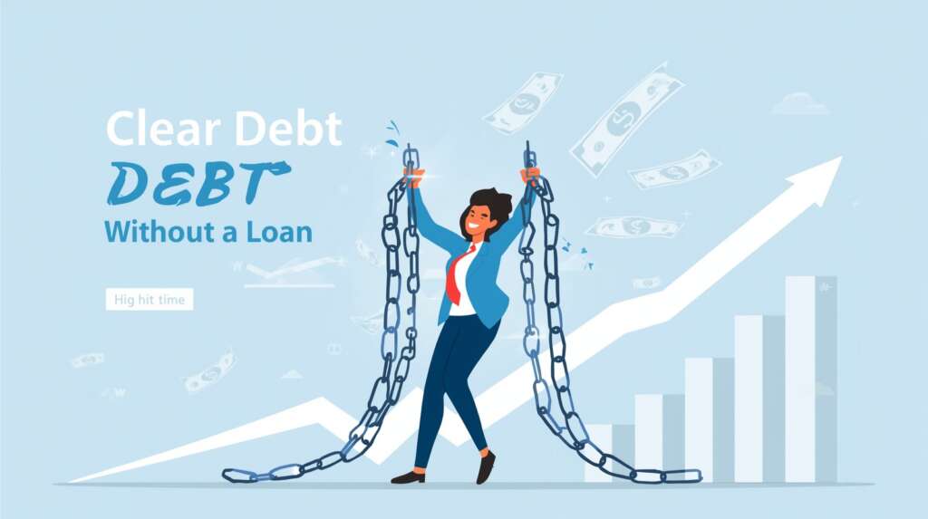 how to clear debt fast without a loan
